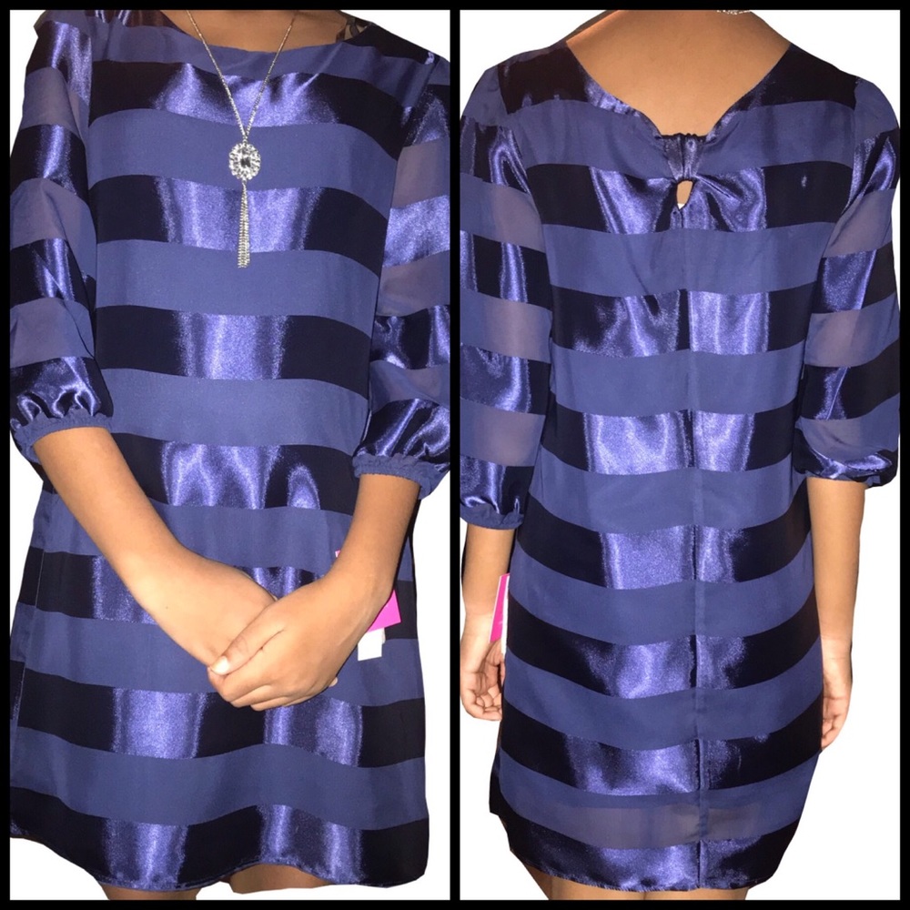 Blue In.Girl Dress
